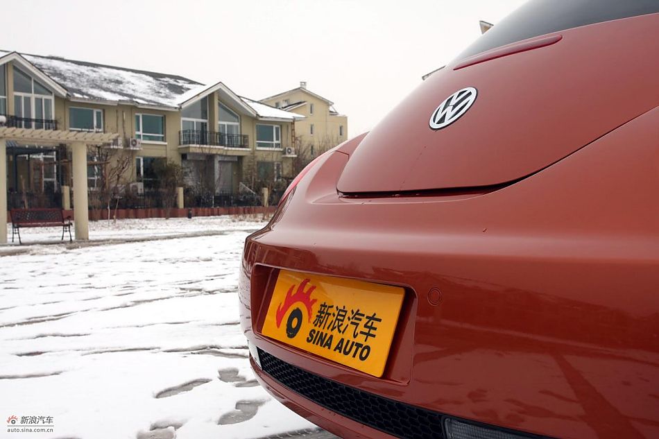 进口大众甲壳虫“墨橘版”外观