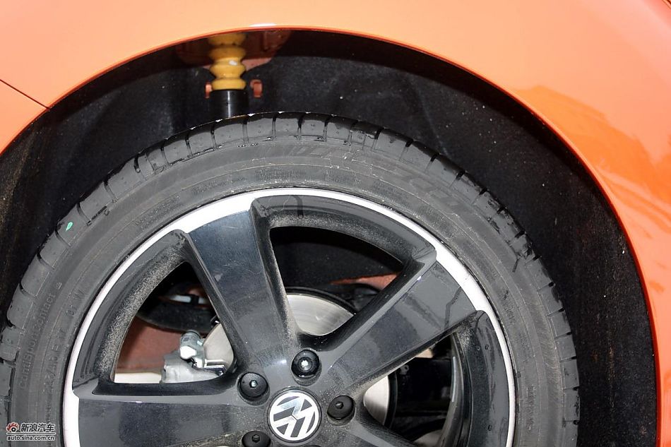 进口大众甲壳虫“墨橘版”外观