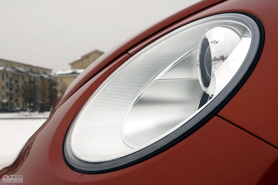 进口大众甲壳虫“墨橘版”外观