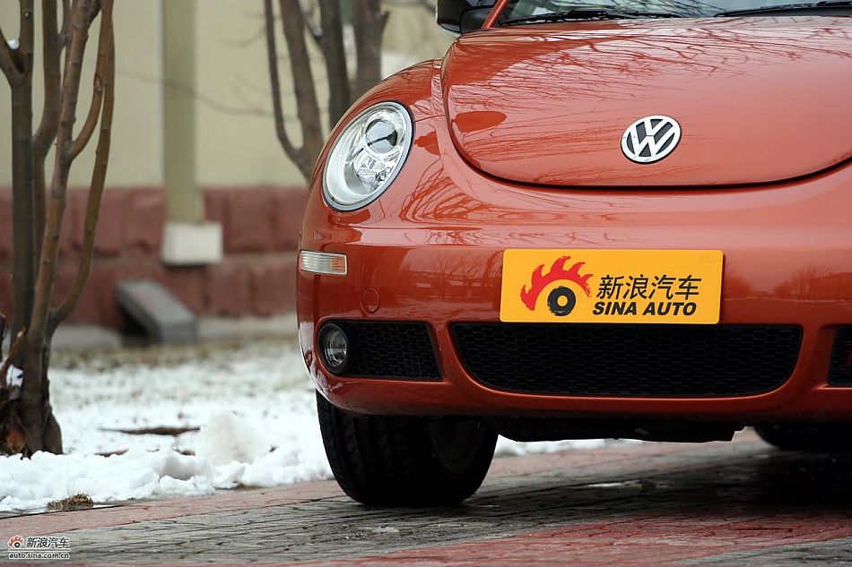 进口大众甲壳虫“墨橘版”外观