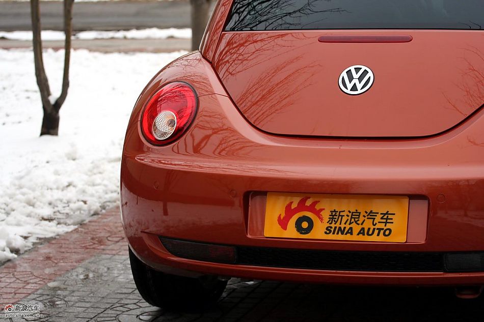 进口大众甲壳虫“墨橘版”外观