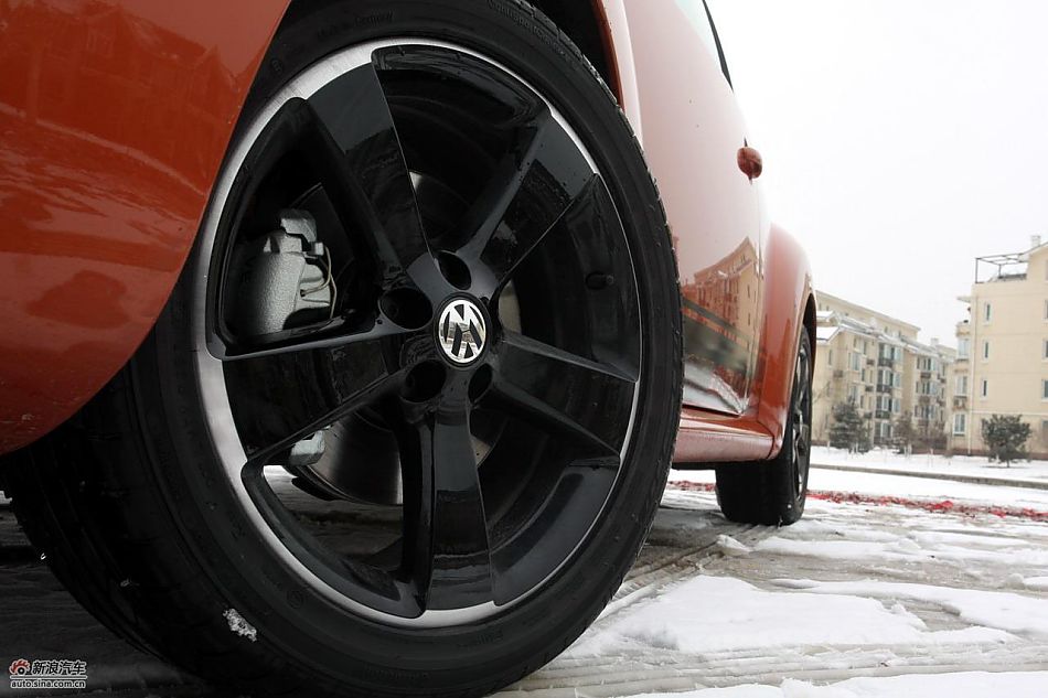 进口大众甲壳虫“墨橘版”外观