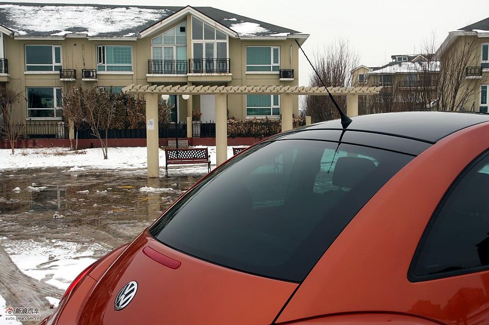 进口大众甲壳虫“墨橘版”外观