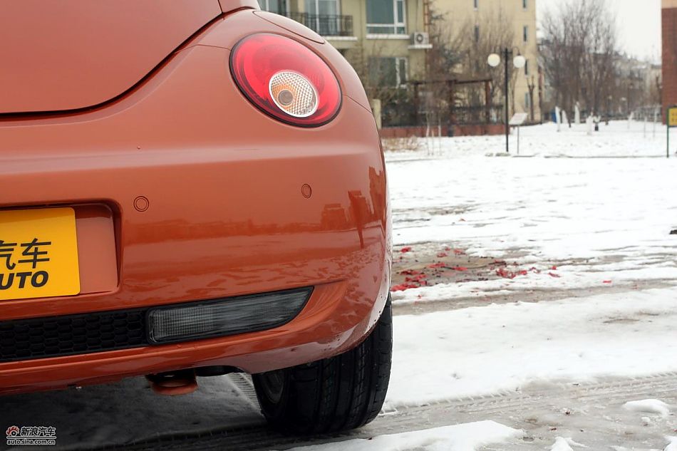 进口大众甲壳虫“墨橘版”外观