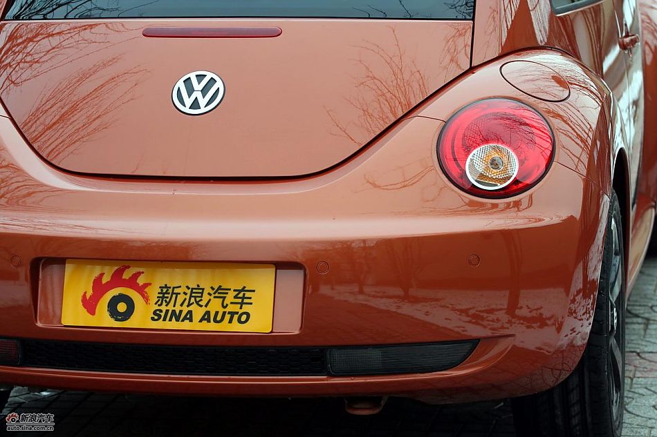 进口大众甲壳虫“墨橘版”外观