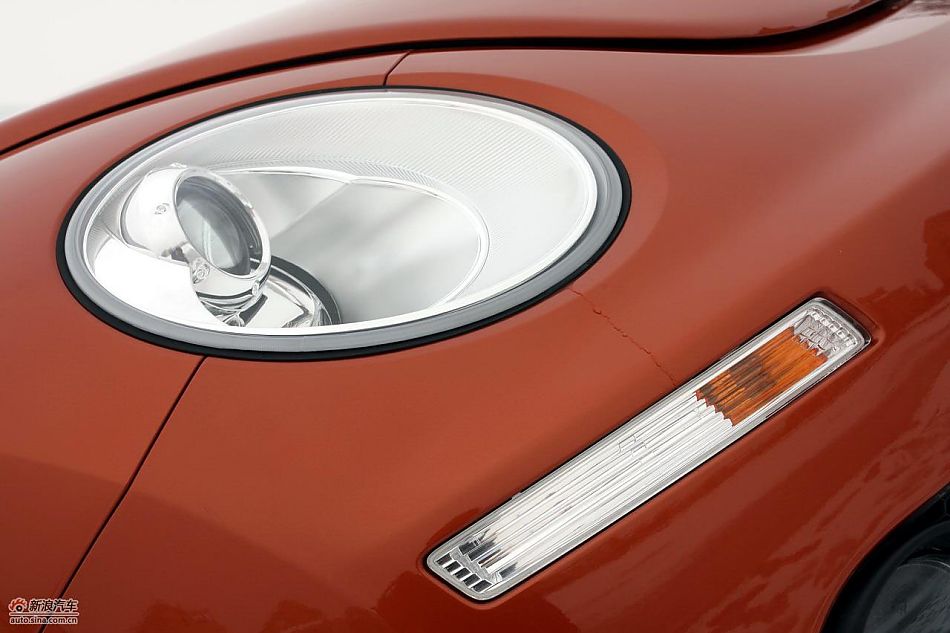 进口大众甲壳虫“墨橘版”外观