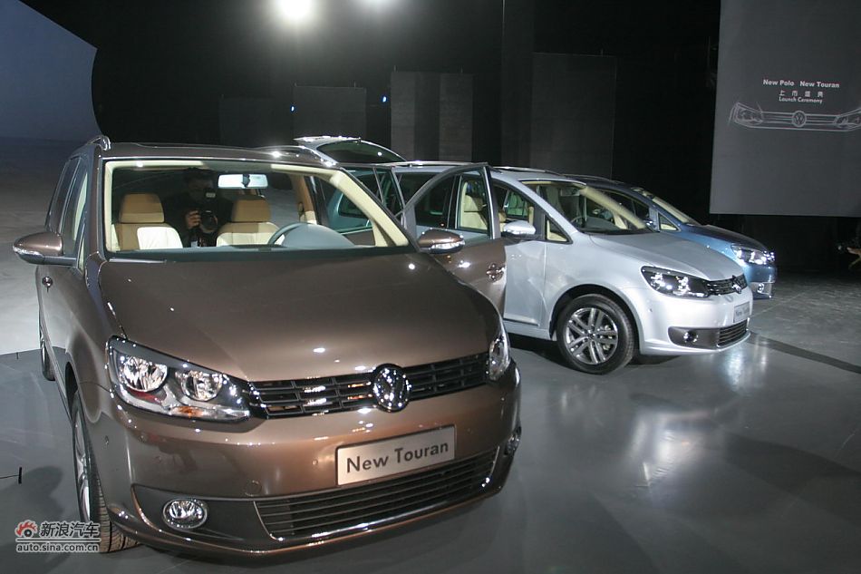 上海大众新途安上市现场实拍