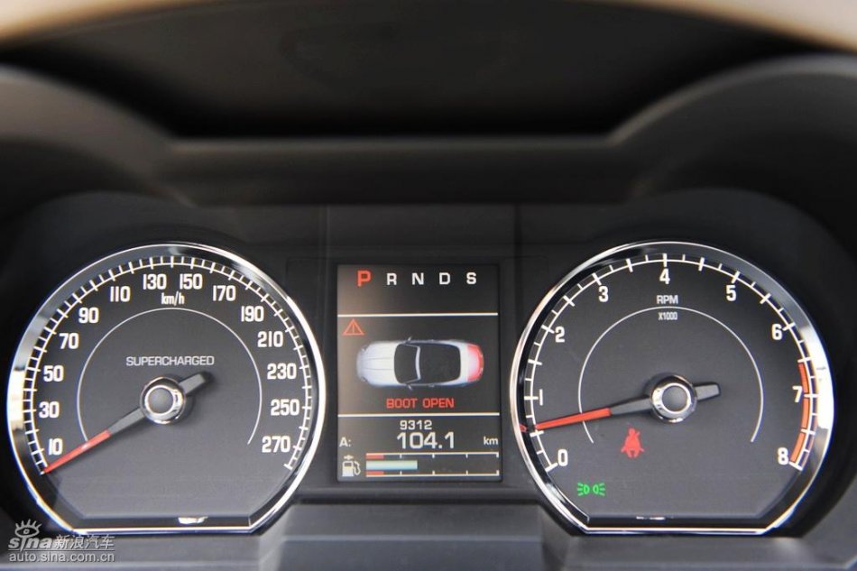 捷豹XKR内饰图片