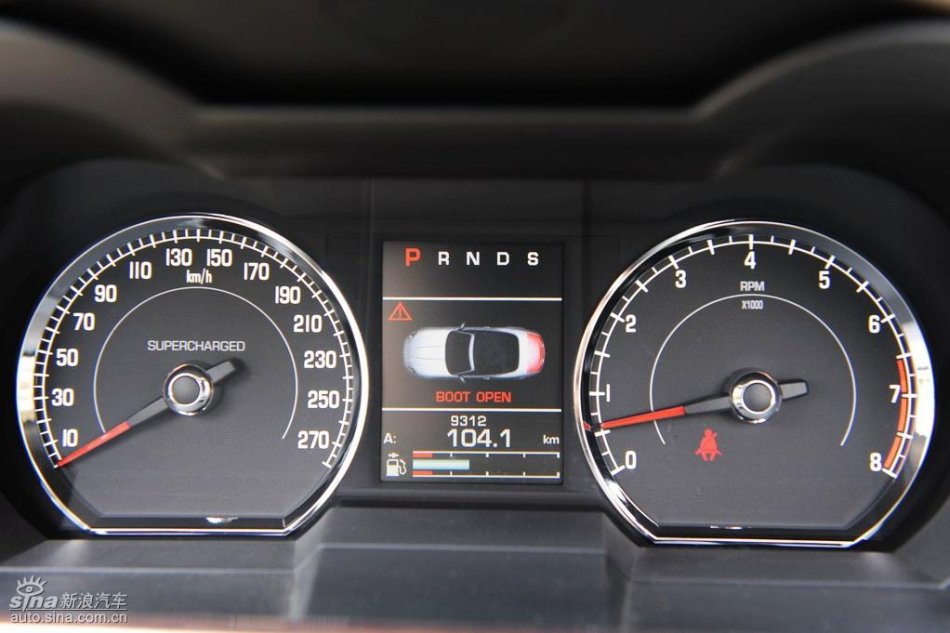 捷豹XKR内饰图片