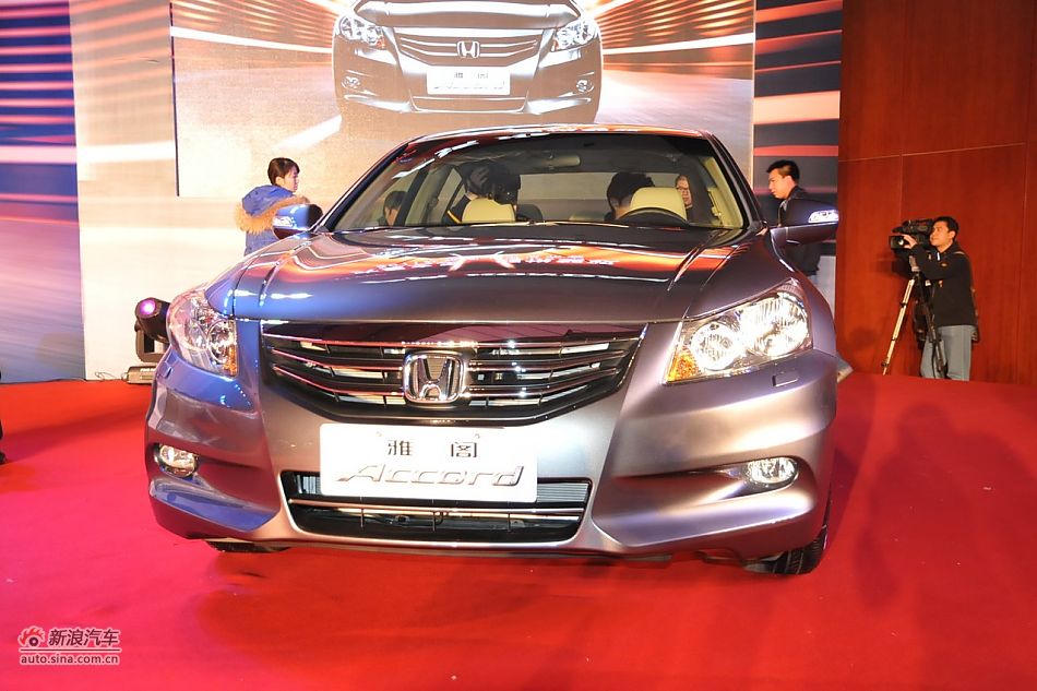 2011款广本雅阁上市现场