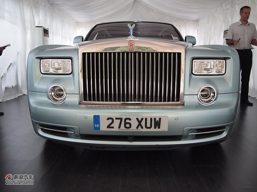劳斯莱斯电动版幻影102EX实拍图