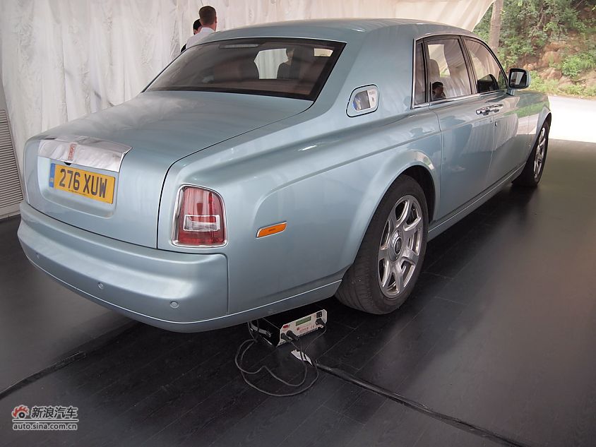 劳斯莱斯电动版幻影102EX实拍图