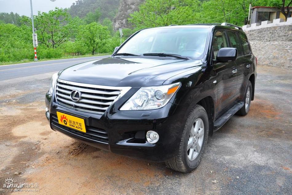 雷克萨斯LX570试车实拍图 外观