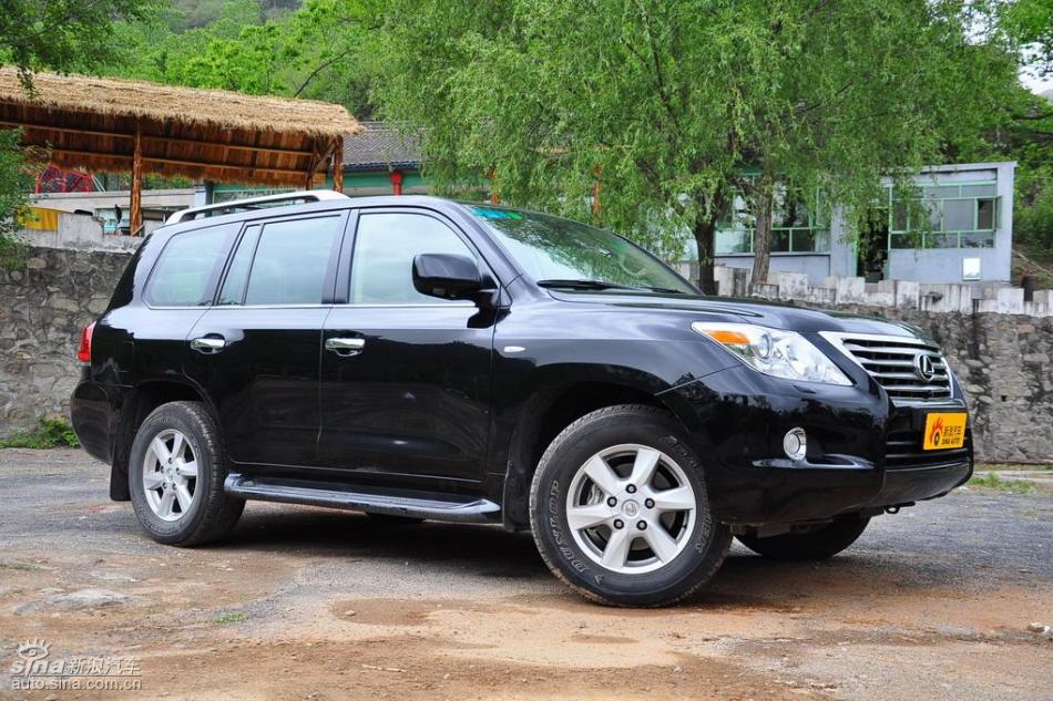 雷克萨斯LX570试车实拍图 外观