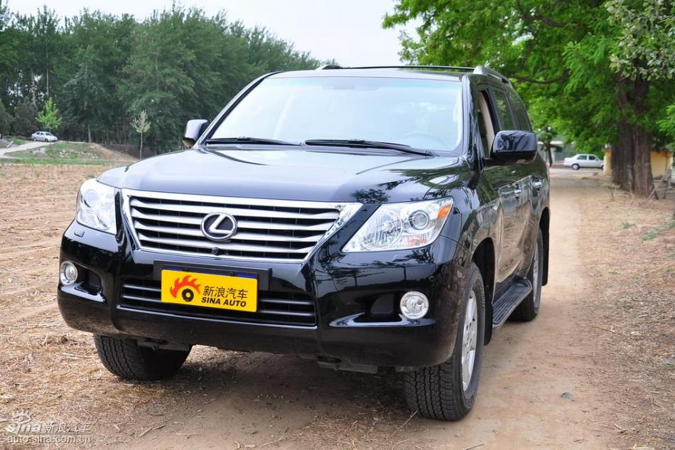 雷克萨斯LX570试车实拍图 外观