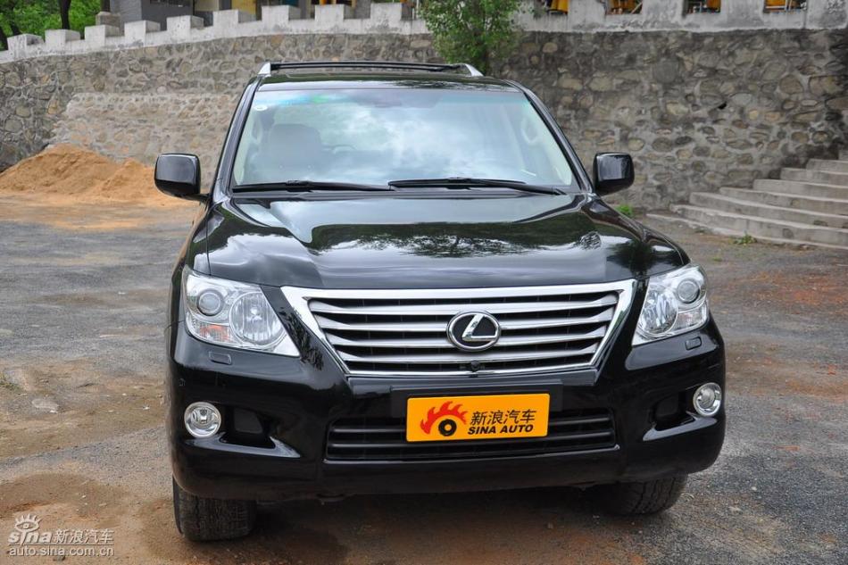 雷克萨斯LX570试车实拍图 外观