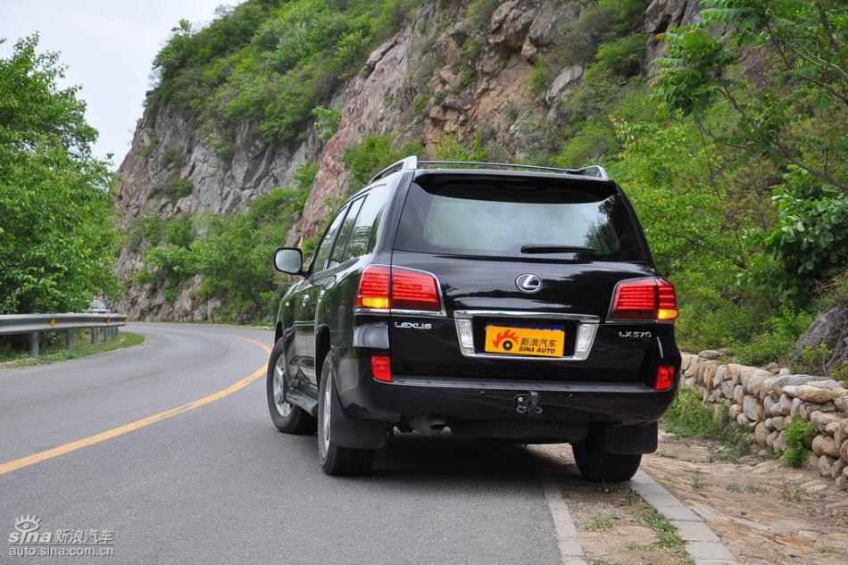雷克萨斯LX570试车实拍图 外观