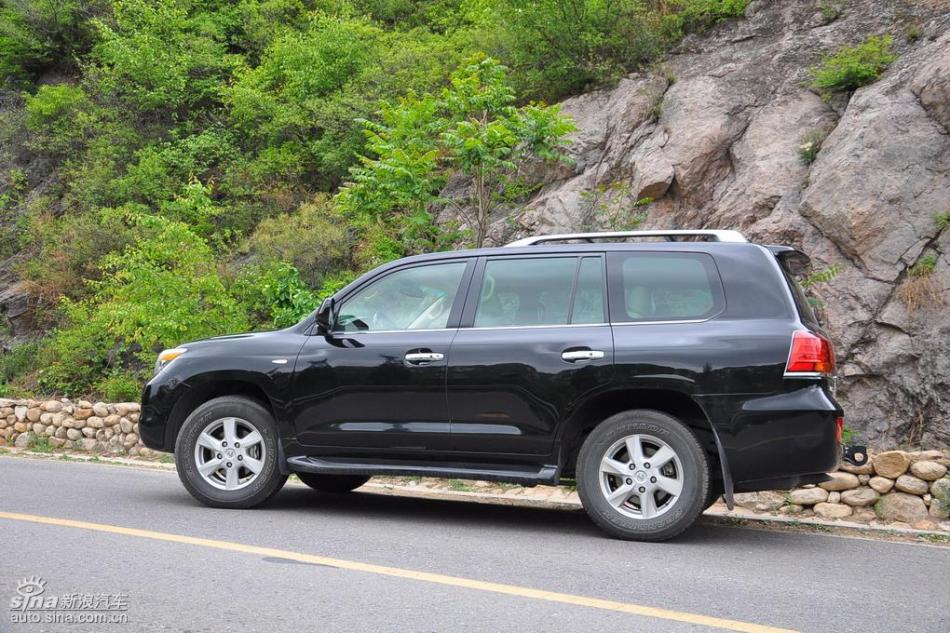 雷克萨斯LX570试车实拍图 外观