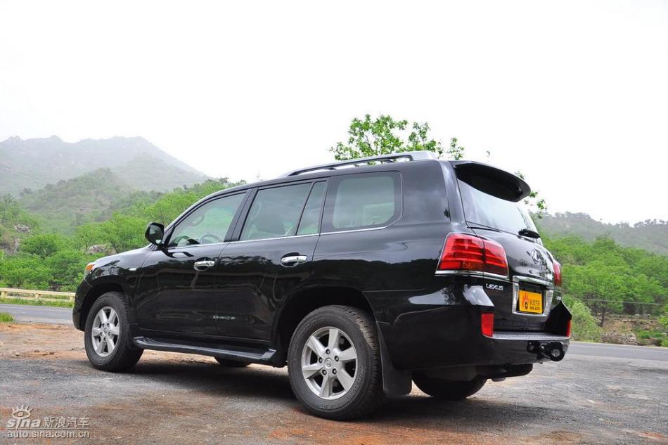 雷克萨斯LX570试车实拍图 外观