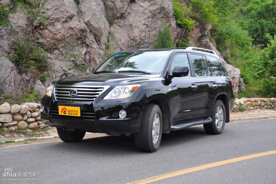雷克萨斯LX570试车实拍图 外观