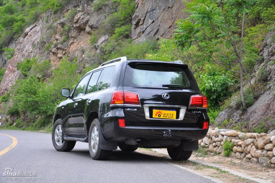 雷克萨斯LX570试车实拍图 外观