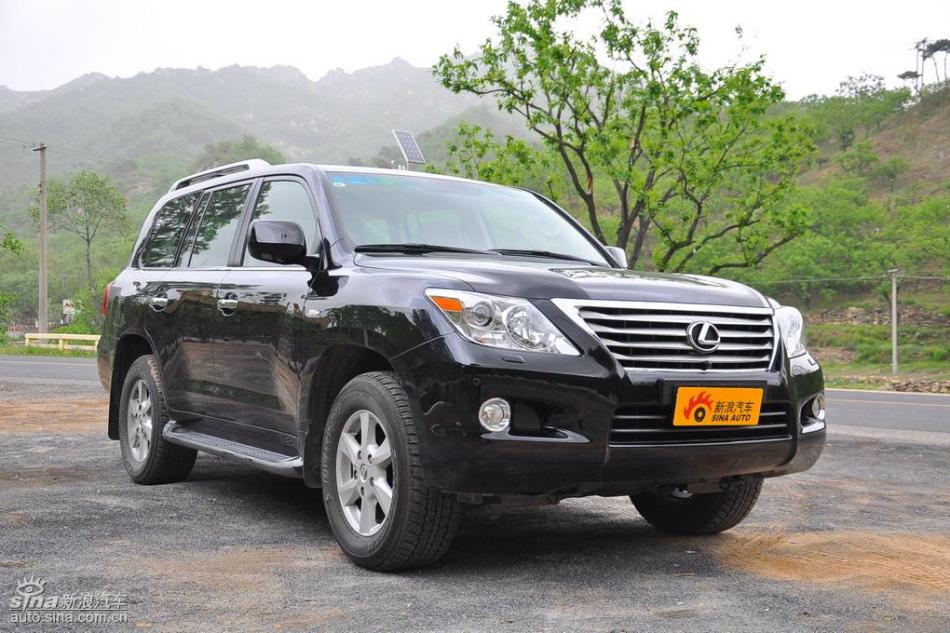 雷克萨斯LX570试车实拍图 外观