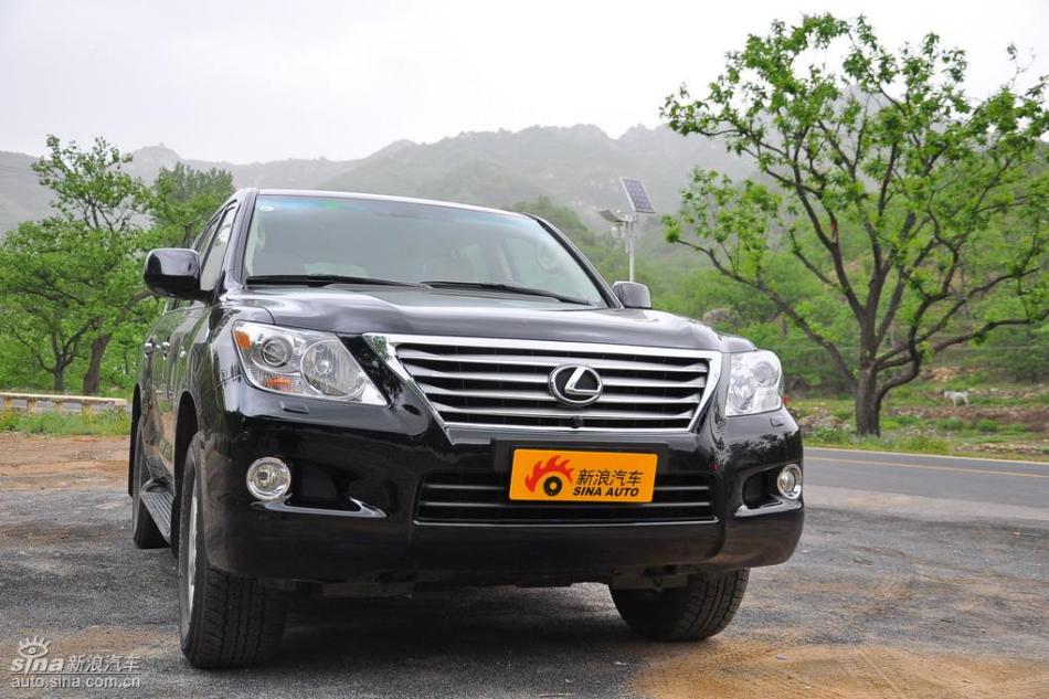 雷克萨斯LX570试车实拍图 外观