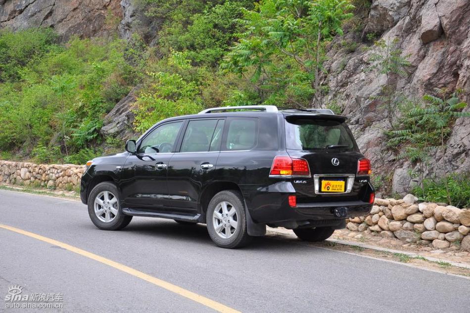 雷克萨斯LX570试车实拍图 外观