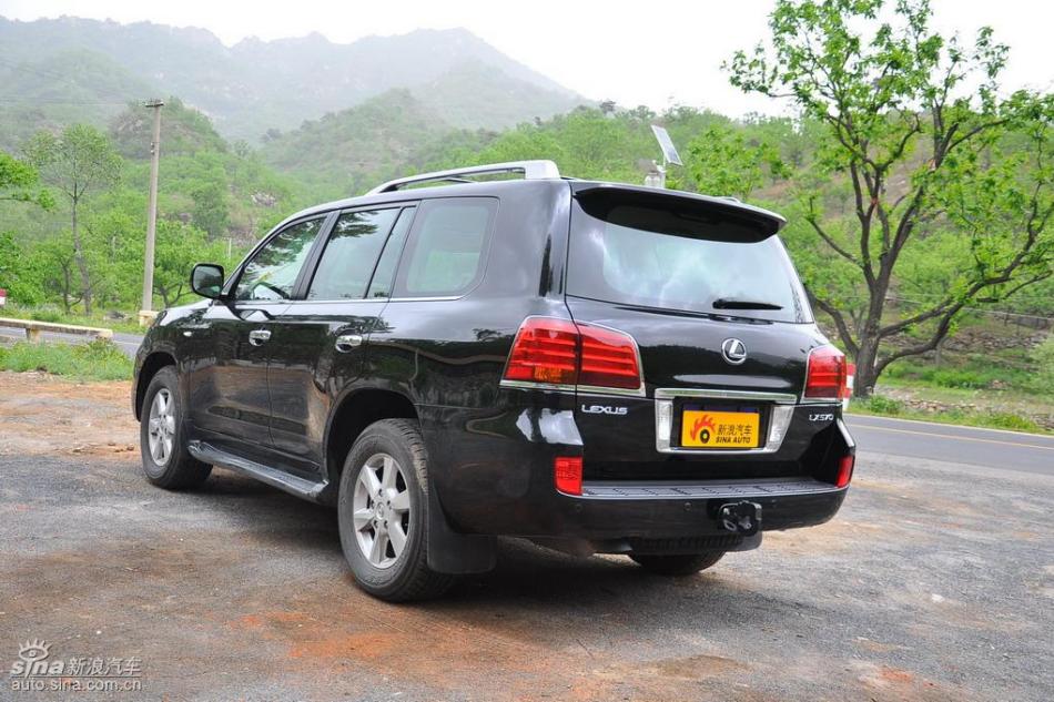 雷克萨斯LX570试车实拍图 外观