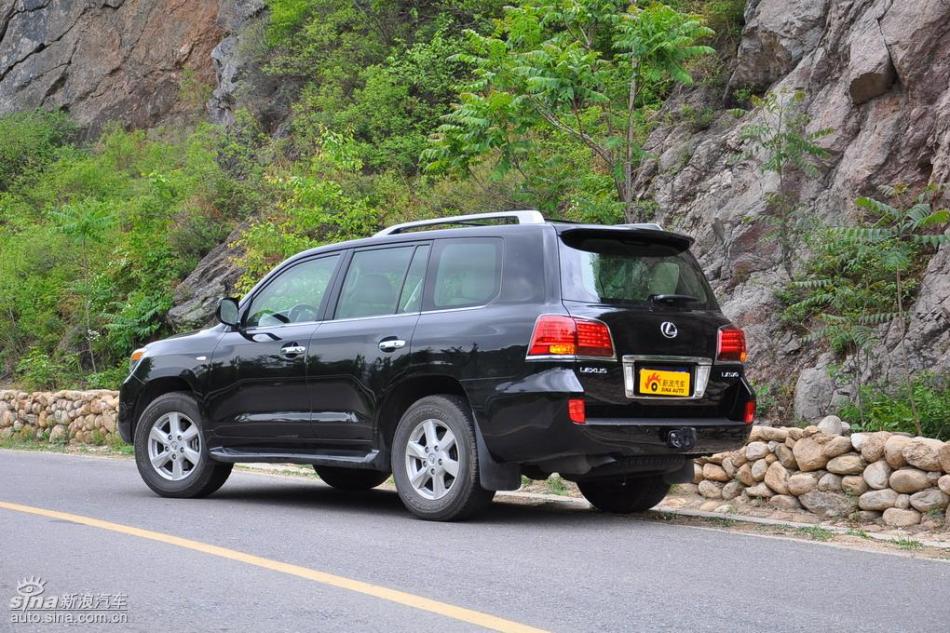 雷克萨斯LX570试车实拍图 外观