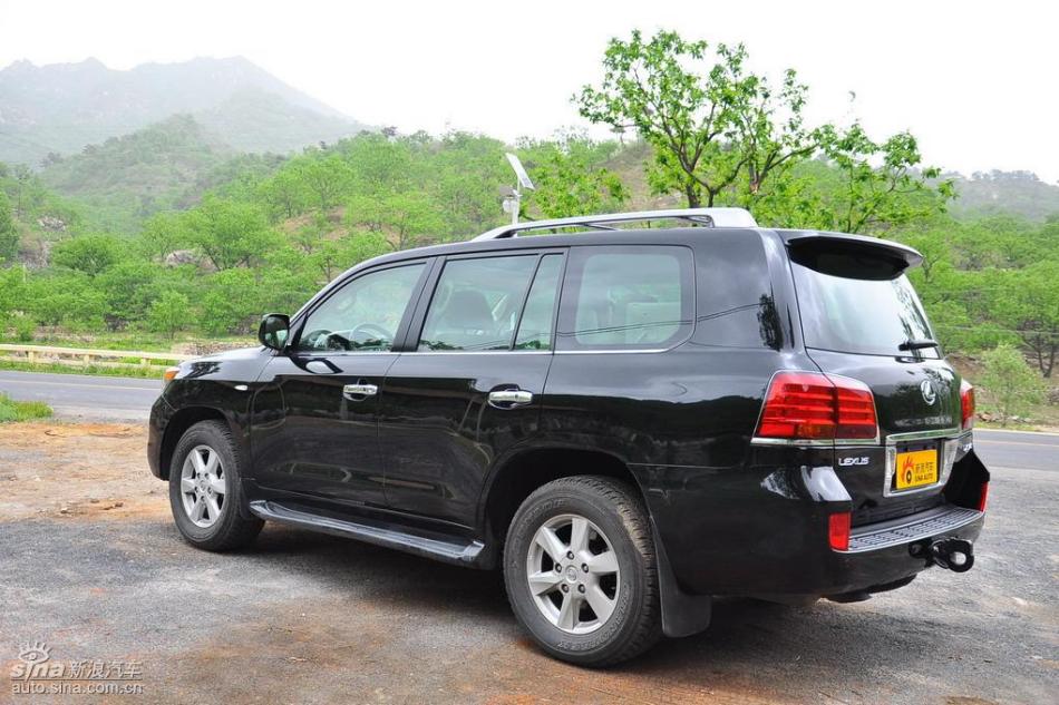 雷克萨斯LX570试车实拍图 外观
