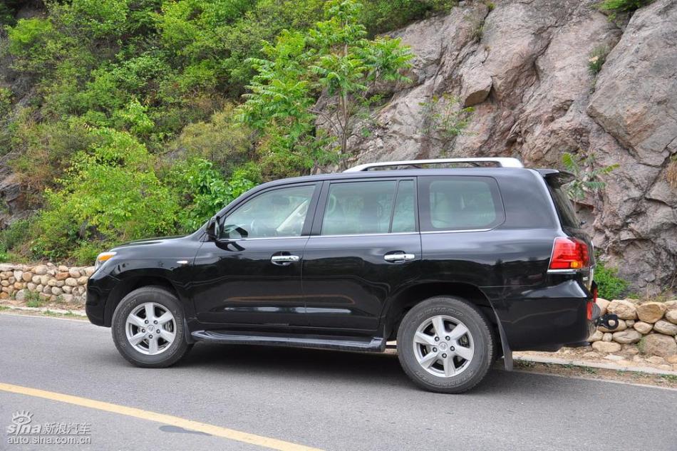 雷克萨斯LX570试车实拍图 外观