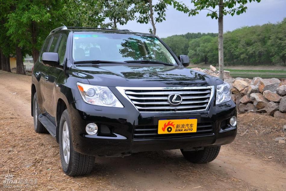雷克萨斯LX570试车实拍图 外观