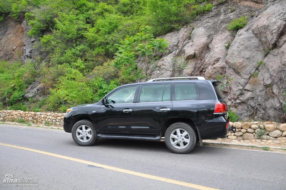 雷克萨斯LX570试车实拍图 外观