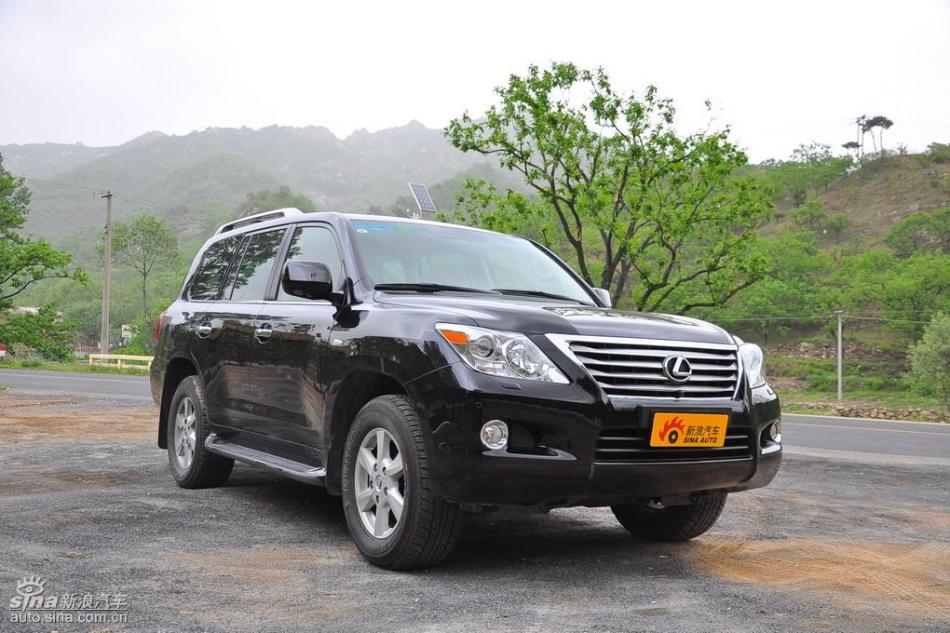 雷克萨斯LX570试车实拍图 外观