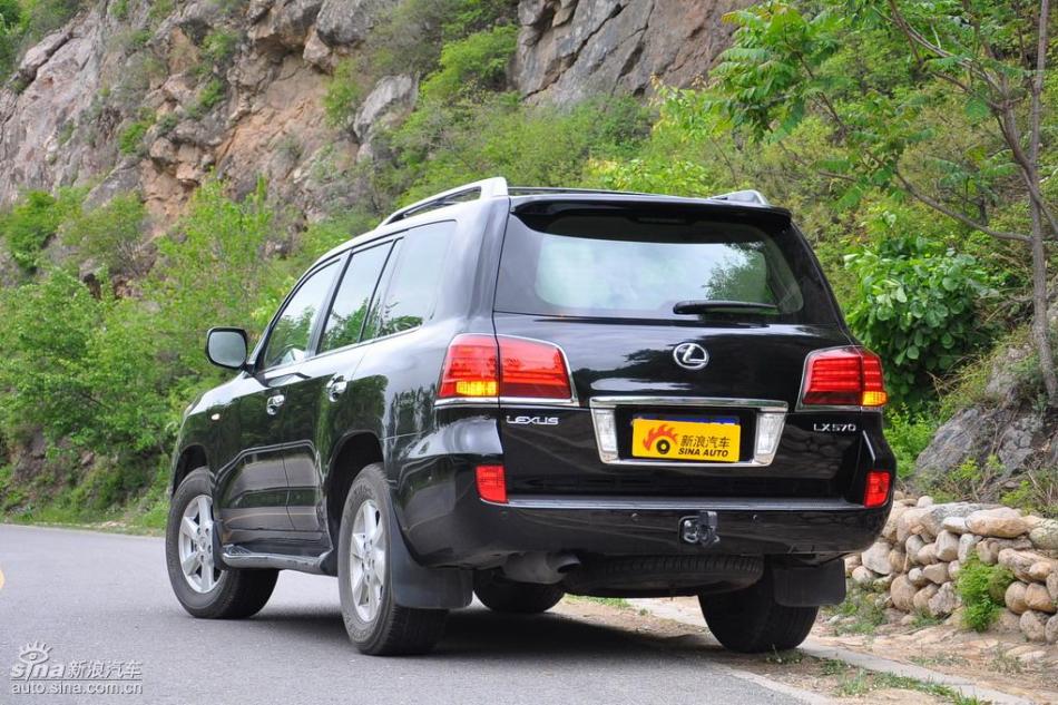 雷克萨斯LX570试车实拍图 外观
