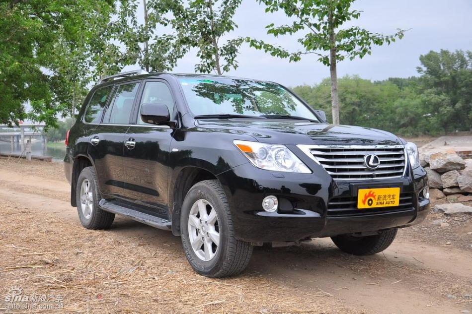 雷克萨斯LX570试车实拍图 外观