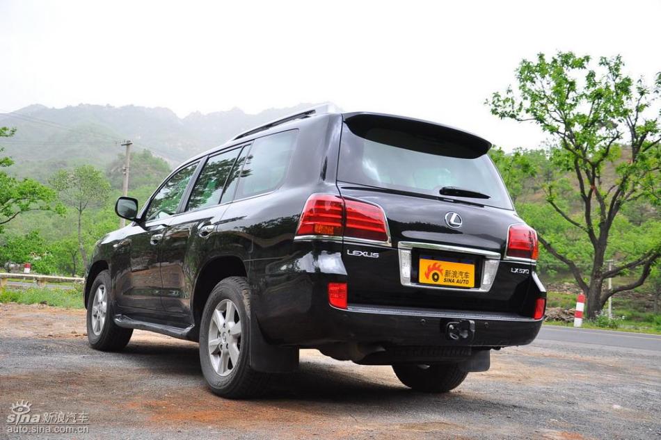 雷克萨斯LX570试车实拍图 外观