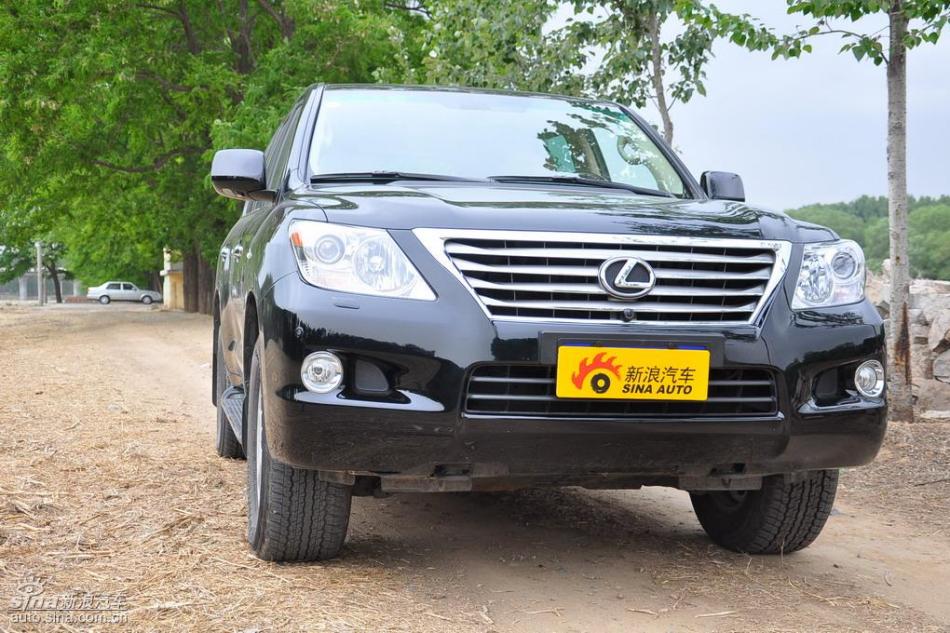 雷克萨斯LX570试车实拍图 外观
