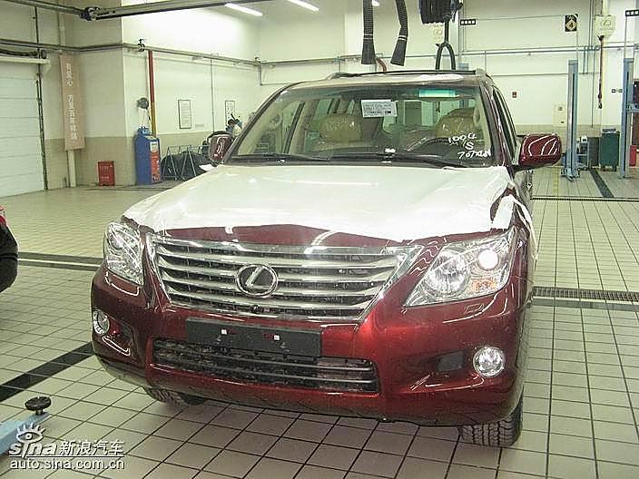 顶级SUV雷克萨斯LX570到店实拍