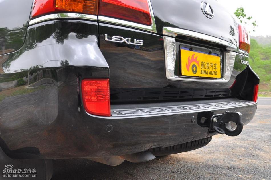 雷克萨斯LX570试车实拍图 外观