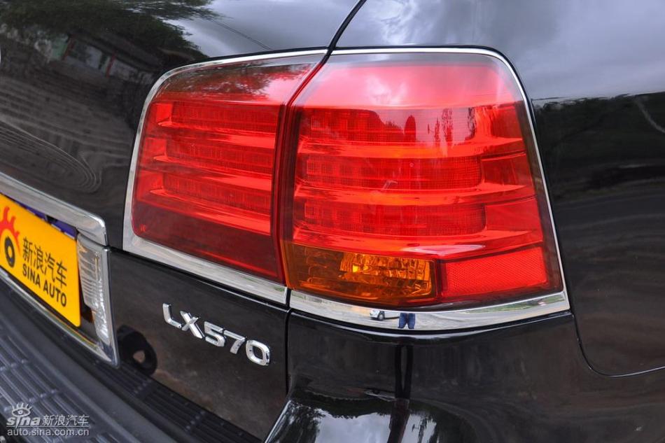 雷克萨斯LX570试车实拍图 外观
