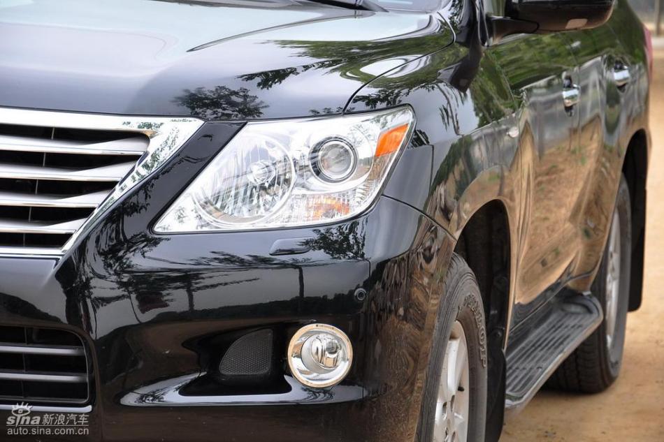 雷克萨斯LX570试车实拍图 外观