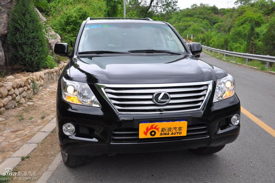 雷克萨斯LX570试车实拍图 外观