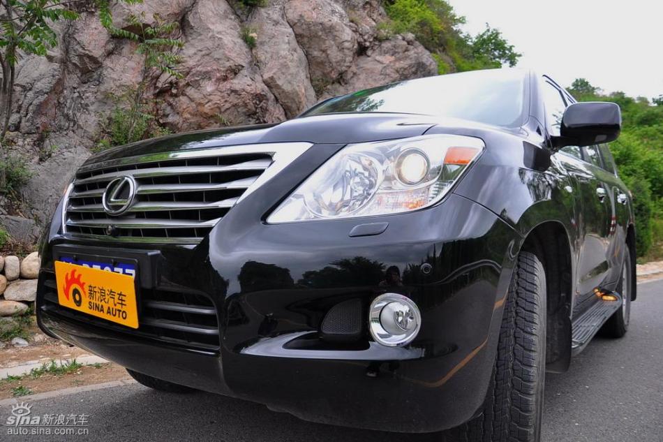 雷克萨斯LX570试车实拍图 外观
