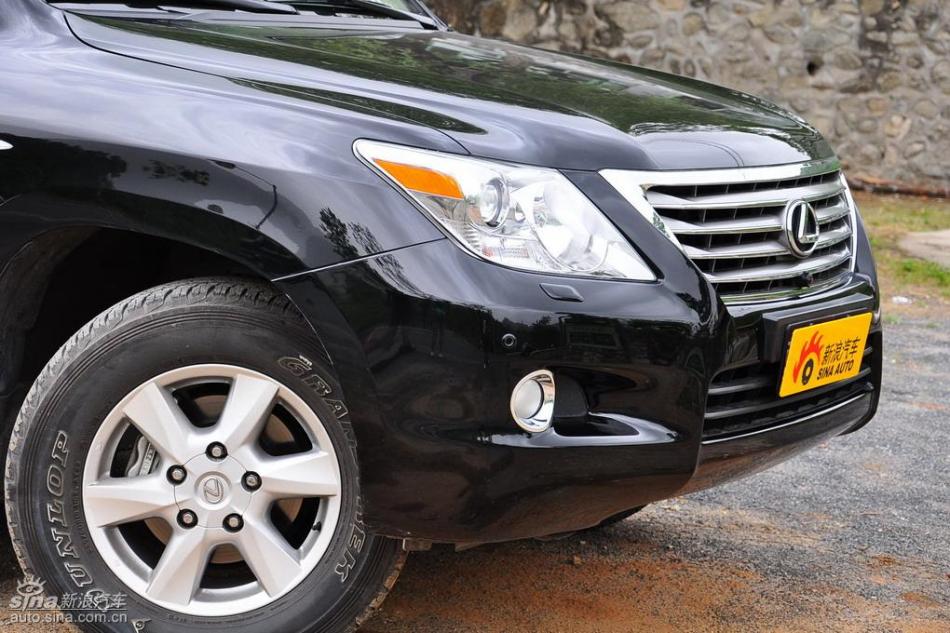 雷克萨斯LX570试车实拍图 外观