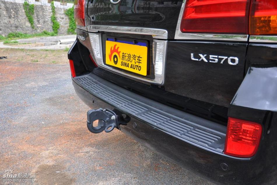 雷克萨斯LX570试车实拍图 外观