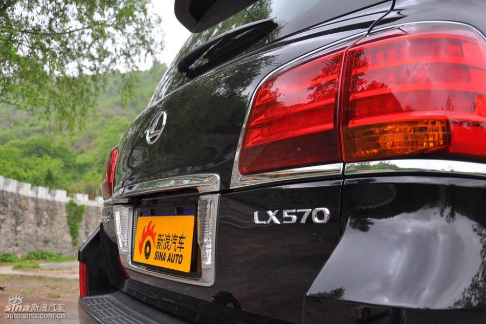 雷克萨斯LX570试车实拍图 外观