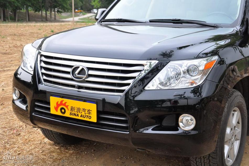 雷克萨斯LX570试车实拍图 外观