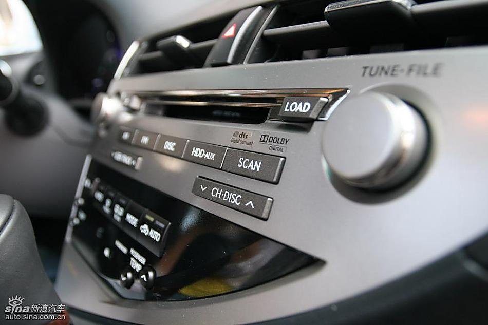 雷克萨斯RX450h、RX350内饰及细节